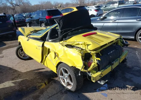 2003 Toyota Mr2 Spyder z USA, uszkodzony, nr VIN JTDFR320530053943